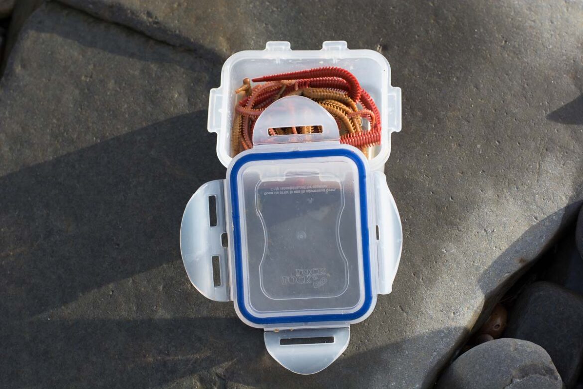 Gulp and Isome Bait storage tub seal