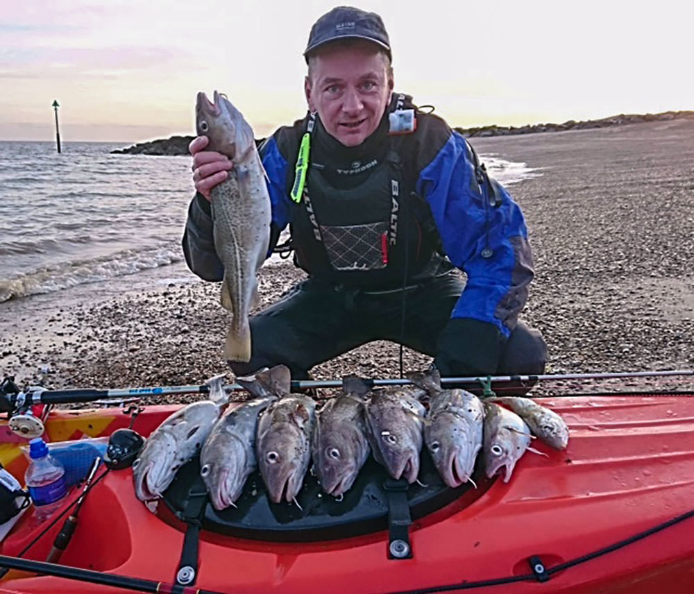 Mick Mullally with his codling