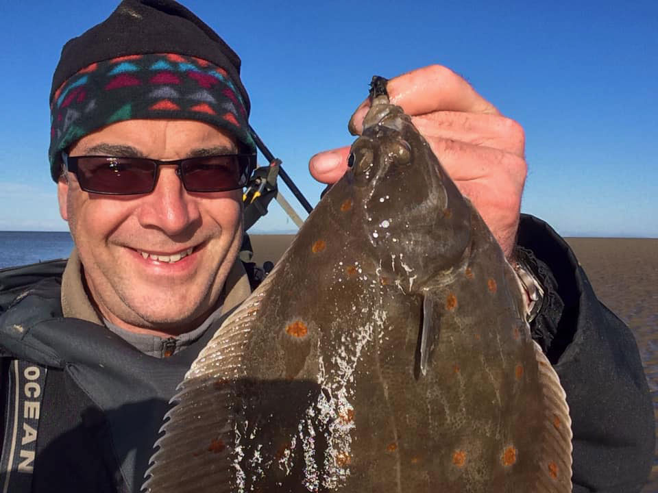 Dave with a plaice