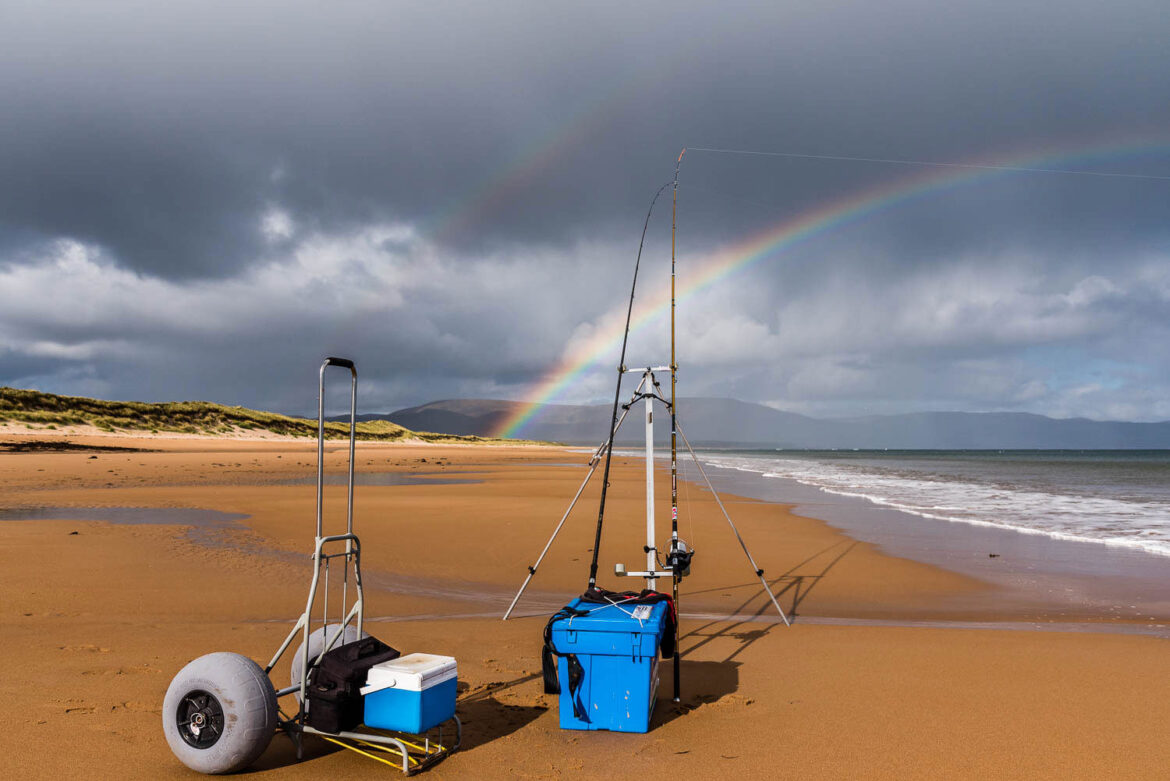 Embo beach rainbow