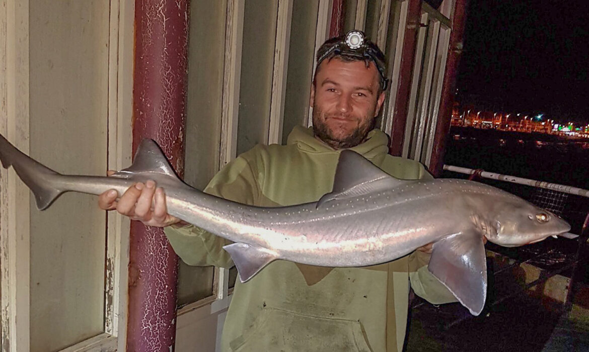 Dave with a good hound