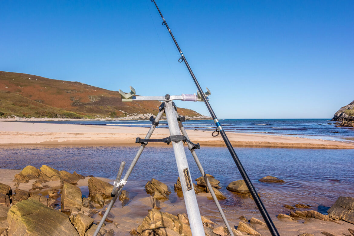 fishing over sandbar