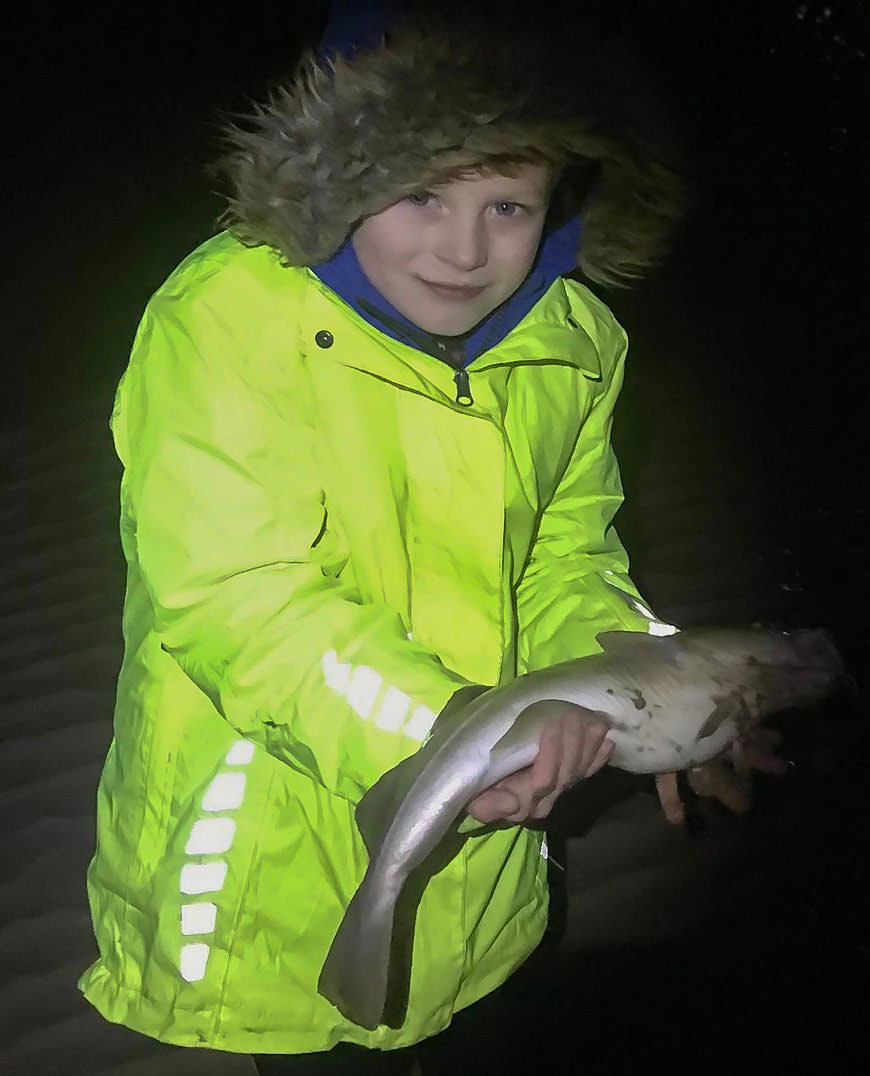 Rio with a codling