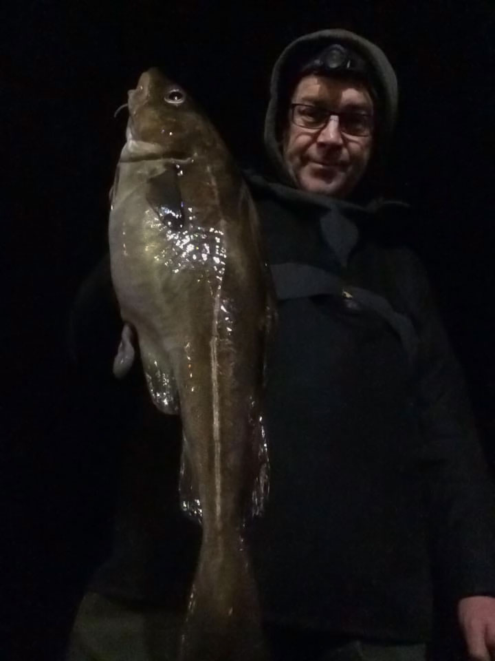 Dave with a cod