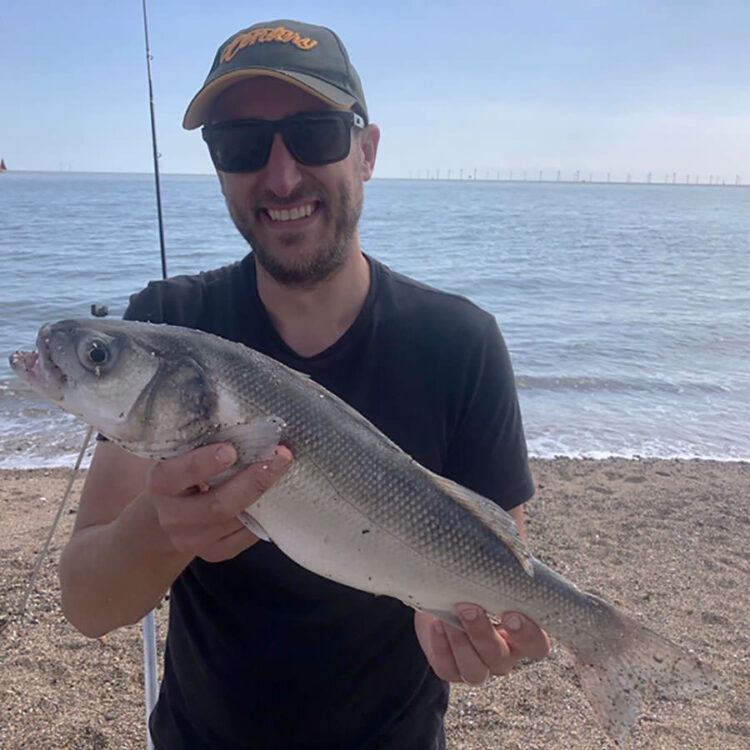 Chris Sargeant fished the Holland on Sea beaches