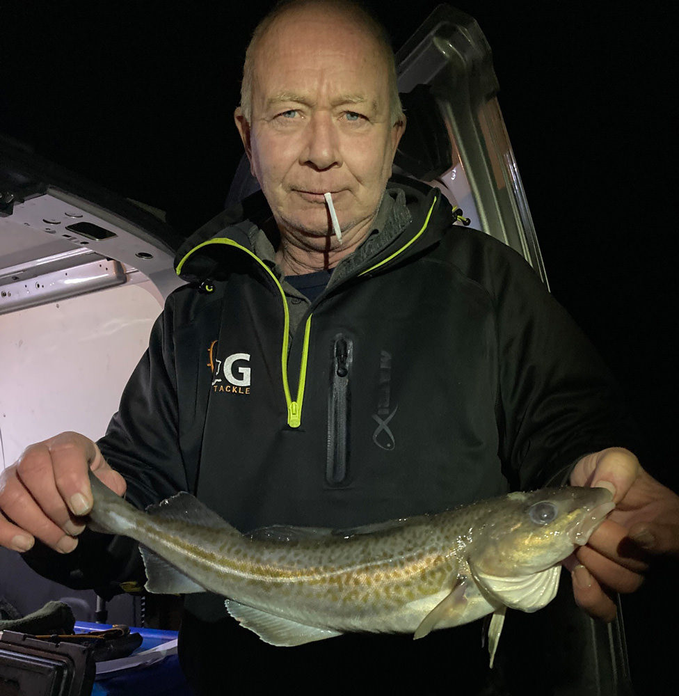 Match organiser Russ was delighted with his 44cm codling