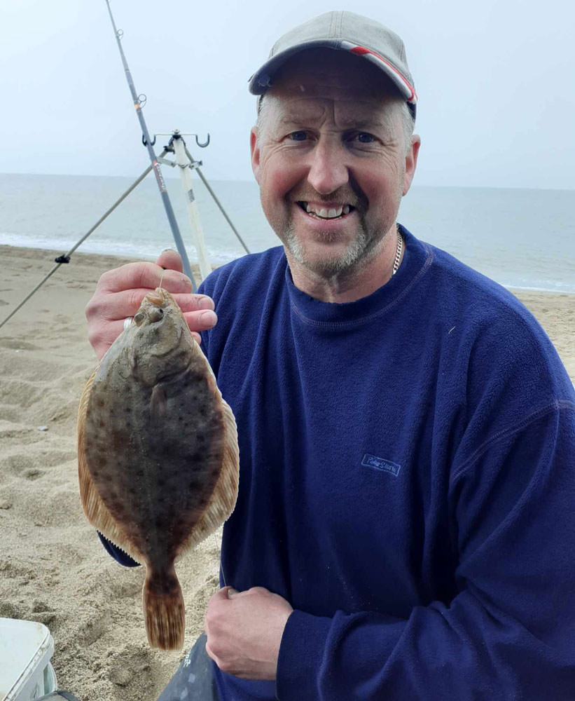 Ade in fourth with a decent flounder