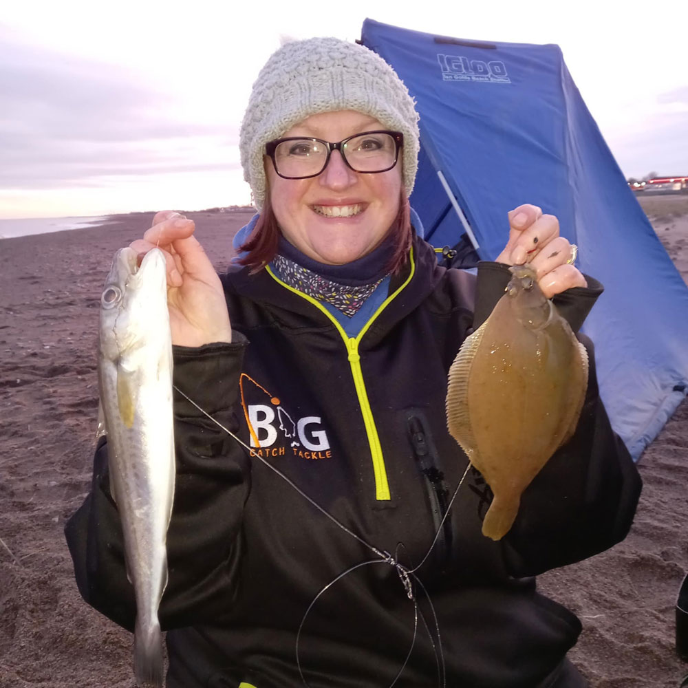 Tracey Cooper-Adams finished in ninth place with 18 fish for 514cm