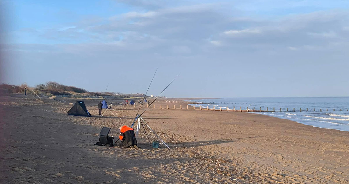 The match stretch looking North at North Shore
