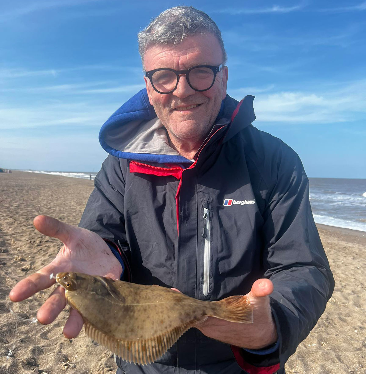 Joint match winner Marl Lawson with four fish