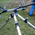 Ian Golds Telescopic Tripods Double - Sea Fishing Rod Rests