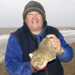 Dave Shorthouse with the longest flatfish Dave Shorthouse with the longest flatfish