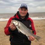 One of Lee's bass about to go back One of Lee's bass about to go back