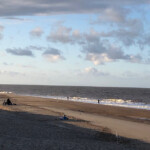 The match stretch looking North The match stretch looking North