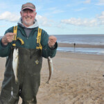 Eighth placed Garry Hutson with a last cast whiting double Eighth placed Garry Hutson with a last cast whiting double