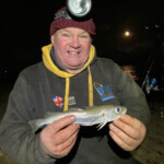 Dave Shorthouse in third place with one of his whiting Dave Shorthouse in third place with one of his whiting