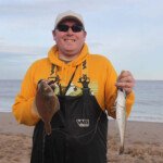 Mylo with a double shot of a Dab and a Whiting Mylo with a double shot of a Dab and a Whiting