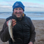 Adie saved the blank with this 26cm whiting, caught more than 2hrs into the match Adie saved the blank with this 26cm whiting, caught more than 2hrs into the match