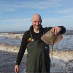 Shaun Bullock with his second ray Shaun Bullock with his second ray