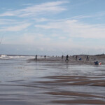 The match stretch looking South at Trunch Lane The match stretch looking South at Trunch lane