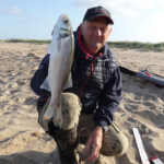 Super consistent match angler Karl Nangle with one of his bass for 213cm and second place Super consistent match angler Karl Nangle with one of his bass for 213cm and second place