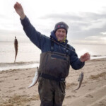 Grimsby ace Karl Nangle with a nice triple shot of whiting helping him to second place Grimsby ace Karl Nangle with a nice triple shot of whiting helping him to second place