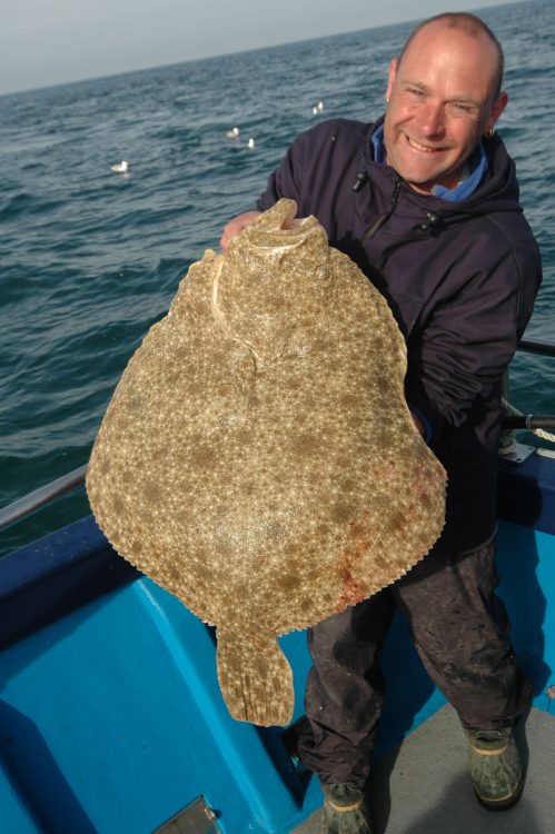 Steve with turbot